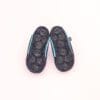 Navy blue and turquoise blue slippers for toddlers